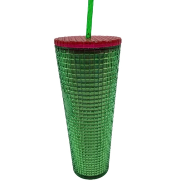 Brand New Starbucks Spring Watermelon Green Venti 24oz Cold Cup Tumbler - Picture 3 of 5
